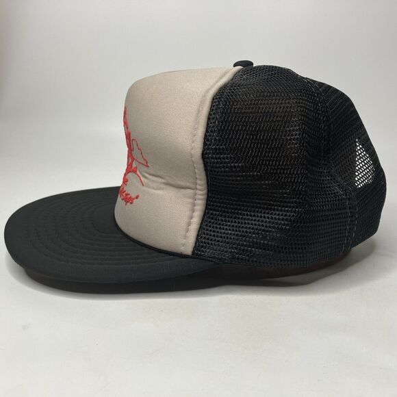 Vtg Sapp Bros Truck Stop Coffee Pot Trucker Farmer Hat Cap Mesh Snapback - Picture 3 of 11